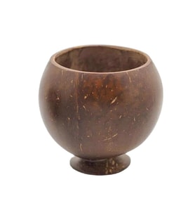 Hindistan Cevizi Kase Büyük Coconut Bowl (Kahverengi)