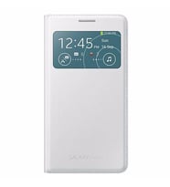 Galaxy Grand 2 G7100 ile Uyumlu S View Cover Kılıf -Beyaz EF-CG710BWEGWW