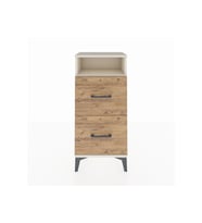 Arges Komodin Tek Raflı 2 Çekmeceli 44x30x96 Aytaşı-Çam