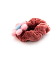 Biem Papatya Simit Peluş Toka Koyu Pembe