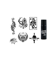 Tribal Şans Spray Tattoo İle Geçici Dövme Yapma Seti