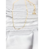 CM 14K Gold Renk Zincir Model 60 cm Kadın Kolye 5886 - HPSBYI1341-3439
