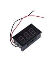 Dijital Panel Voltmetre AC 30-500V 2 Kablolu