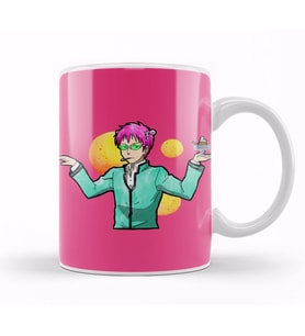 Saiki Dances For Coffee Jelly Saiki K Kupa Bardak Porselen