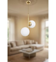 Flowa Sarkıt Avize – Modern Şık Sarkıt Avize (Gold)