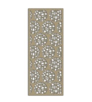 Liar Ahşap Seperatör (Paravan) - KSP104 - (85 x 210 cm) - (18 mm) - (Beyaz) (Renksiz)