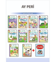 1.Sınıflar İçin Ay Peri Öykü Dizisi + Kitap Okuma Not Defteri (Beyaz)