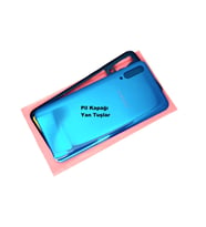 Tkgz Samsung Galaxy A50 A505 kasa Arka Pil Batarya Kapağı MAVİ