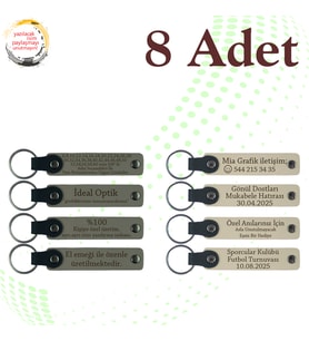 Kül Gri & Sütlü Kahve, 8’li Set, Kişisel Mesajlı Hediyelik, Tarih Öğretmeninden Dönem Sonu Hediyesi