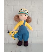 Miliny ve Bob Amigurumi Organik Oyuncak