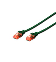 Beek CAT. 6 Patch Kablo, U/UTP, 0,25 metre, AWG 26, Yeşil Renk, LSZH