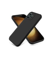 Realme Note 50 4G Kılıf First Silikon - Siyah
