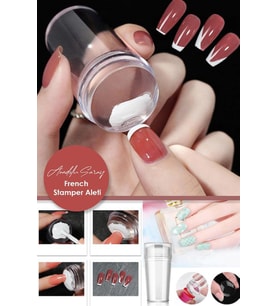 Tırnak Süs Damgası French Stamper