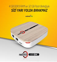 Redline Red360 Air 8K 4 GB Ram 32 GB