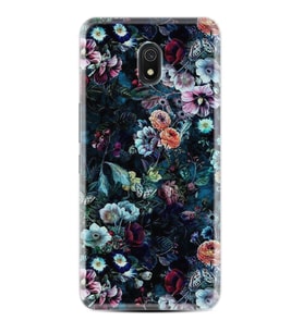 Xiaomi Redmi 8A 8 Pro 9C 9T 10C 11T Pro Kılıf Desenli Silikon Great Flowers 1304