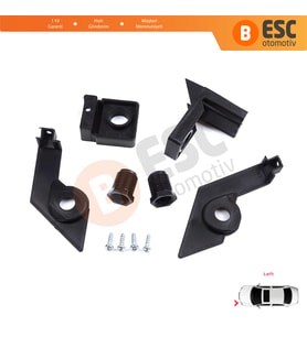 VW Passat B6 3C2 3C5 2005-2011 3C0998225 İçin Sol Ön Far Tamir Seti