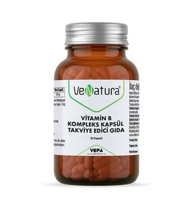 Venatura Vitamin B Kompleks 30 Kapsül