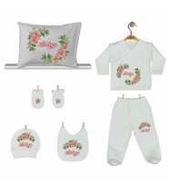 Pia Baby Gl 2202 İsme Özel Yastık Zıbın Set