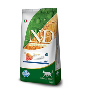 N&D Az Tahıllı Okyanus Somon Balıklı Kısırlaştırılmış Kedi Maması 10 KG