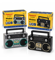 PL-4729 ŞARJLI - HOPARLÖR BLUETOOTH İBRELİ FM RADYO MP3 USB - TF PLAYER SPEAKER FX-2509B (5343)