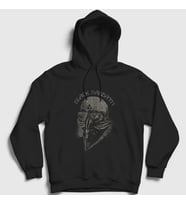 Presmono Unisex Siyah Mask Black Sabbath Kapüşonlu Sweatshirt 17855tt