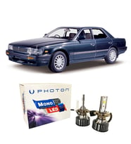 Nissan Laurel Led Xenon Uzun + Kısa Far Ampulü H4 Mono Yeni Seri Beyaz