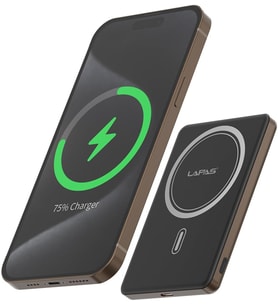 LP-PW003 Ultra İnce Hızlı Şarj Özellikli Wireless Powerbank 5000mAh 15W Gold