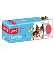Lets Guaj Boya 6 Renk - 3 paket