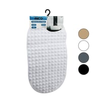 OVAL - PLASTİK KABARTMA TOP DESENLİ - RENKLİ 63PCS VANTUZLU KAYDIRMAZ BANYO - KÜVET PASPASI 34X65CM GO-53-vice 00611