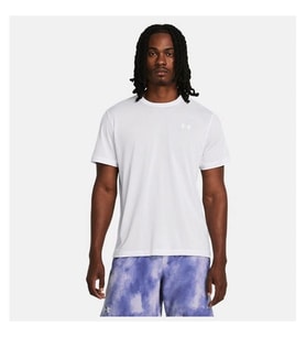 UNDER ARMOUR Ua Launch Shortsleeve Beyaz Erkek T-Shirt 1382582-100