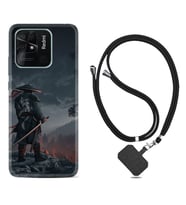 Xiaomi Redmi Note 7 8 9 Pro 10 2022 10 Pro 10S Kılıf Boyun Askılı Silikon Warrior 1653