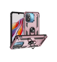 Northcity Xiaomi Redmi 12C Kılıf Sofya Yüzüklü Silikon Kapak - Rose