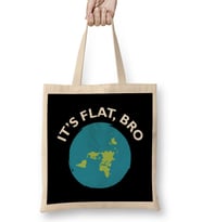 It's Called A Sea Level Not A Sea Curve Flat Earth Bez Çanta Uzun Saplı
