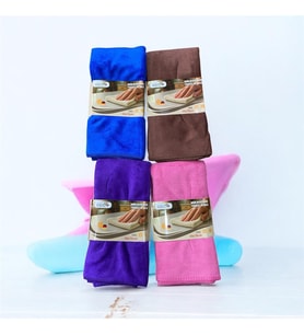 GÜÜL NO628 50CM *70CM MİKROFİBER TEMİZLİK BEZİ 1 ADET (Karışık)