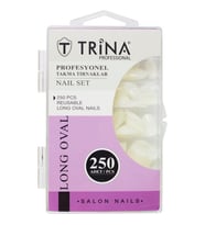 Trina Takma Tırnak 250‘LI Kutulu (Long Oval) - 08