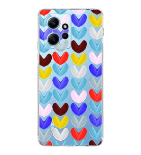 PrintiFy Xiaomi Redmi Note 12 4G ile Uyumlu Water Color 1  Kamera Korumalı Şeffaf  Kılıf