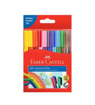Faber Castell Eğlenceli Keçeli Kalem 10Lu