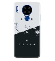 Reeder P13 Blue Max Lite Kılıf Desenli Silikon Life and Death