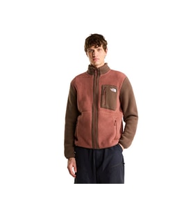 The North Face M YUMIORI FULL ZIP Erkek Outdoor Polar Ceket NF0A883RTF01 Kahverengi