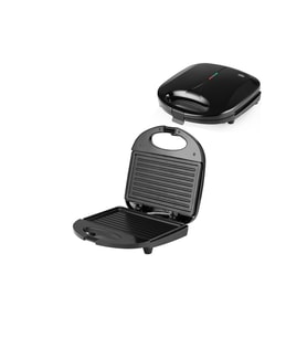 Mini Elektrikli Tost Makinesi 2 Dilim Yapışmaz Yüzey - Kilitlenebilir Kapak 750W SSM-2588