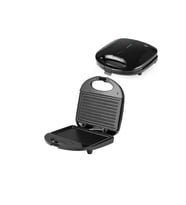 Mini Elektrikli Tost Makinesi 2 Dilim Yapışmaz Yüzey - Kilitlenebilir Kapak 750W SSM-2588