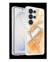 Northcity Onegif Samsung Galaxy S26 Ultra Lotus Simli Magsafe Kapak - Turuncu