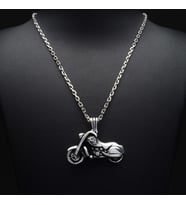 571 Chopper Gümüş Kolye