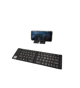 Folding Bluetooth Klavye Gümüş
