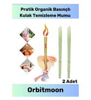 Premium Seri Kulak İçi Kir Temizleme Hava Basınçlı Doğal Aromaterapi Mumu 2 Adet