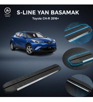Toyota CHR S-Line Premium Krom Yan Basamak 2016 Sonrası
