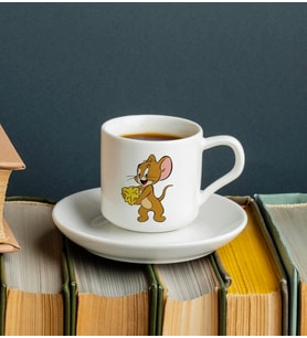 Jerry Tasarımlı Türk Kahvesi Fincanı