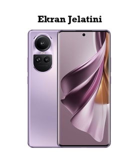 Oppo Reno10 Pro 5G  Uyumlu Ön Body Şeffaf Ultra Ekran Koruyucu Nano Jelatin