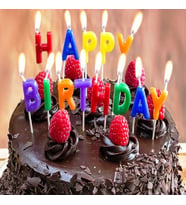 RENKLİ YAZILI HAPPY BIRTHDAY DOĞUM GÜNÜ MUMU RENKLİ HAPPY BIRTHDAY PASTA MUMU HAPPY BIRTHDAY CANDLE