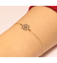 Altın Yonca Model Bileklik 233120